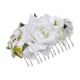 thumbnail image 5 of CHENge Hawaiian Flower Hair Clips for Women, Hibiscus Hair Accessories for Wedding Bridal Beach Party, 5 of 5