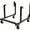 Black, variant on Ktaxon 1000 LBS Ton Auto Engine Cradle for Chevrolet, with Swivel Casters