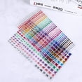 thumbnail image 2 of Dsseng Jewels Stickers Self Adhesive Rhinestone Sticker Flatback Bling Craft  Nail Gemstonerhinestones Body, 2 of 6