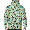thumbnail image 7 of Daiia Green Cute Avocado for Men's Fashion Hoodies & Sweatshirts with Kangaroo Pocket Hooded Sweatshirt Breathable & Moisture Wicking-Medium, 7 of 7
