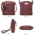 thumbnail image 3 of VONMAY Women's Crossbody Bags Multi-pockets Crossover Shoulder Bags, 3 of 6