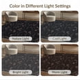 thumbnail image 7 of ODIKA 8'x10' Washable Area Rug Non-Shedding, Easy Care, Gothic Romantic Bat Plant Motif Scattered Halloween Flowers Purple for King Size Bedroom Under Bed, Master Suite, 7 of 7