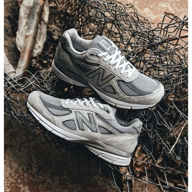 New Balance 990v4 Men’s Running Shoe Athletic Sneaker Grey Footwear Trainer #GR4