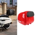 thumbnail image 4 of Motorcycle Top Case, Universal Motorcycle  Tail Box, 35L Motorbike Scooter Trunk Lockable Storage Carrier Waterproof Helmet Hard Luggage Rear Box, 4 of 7