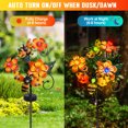 thumbnail image 7 of Great Sun 32" Garden Bee Solar Lights Outdoor Decoration, Lovely Bee，Solar Stake Bubble Lights for Lawn Ornaments Patio Yard Art, 7 of 7