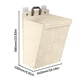 thumbnail image 2 of Wmhnj Cesta de almacenamiento plegable con tapa, organizador de ropa sucia de gran capacidad para montar en la pared., 2 of 8