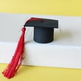 thumbnail image 2 of 10 Pcs Graduation Cap Cake Toppers with Tassel - Doctor Master Seasonal Party Decorations, 2 of 8