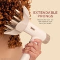 thumbnail image 3 of Shark XSKHD3DA SpeedStyle DefrizzFast Difusor, accesorio para secadores Shark SpeedStyle, herramienta de peinado para cabello ondulado, rizado y enrollado, define rizos naturales, puntas extensibles,, 3 of 5