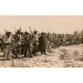 thumbnail image 2 of A Formation Of Mayo Indians With Bows Drawn During The Mexican Revolution History (24 x 18), 2 of 2