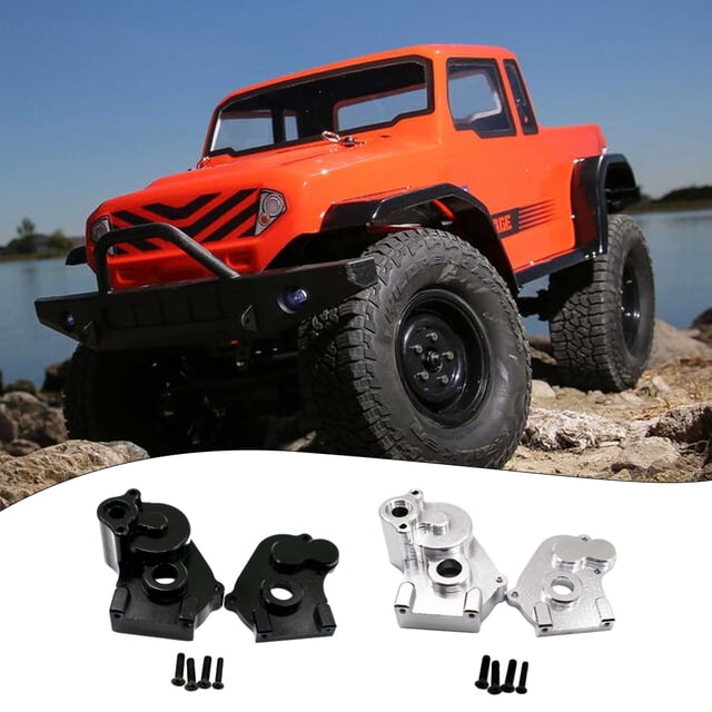 mmirethe Long-lasting And Durable Medium Gear Box Housing For RC Car Improve Performance Of RC Car.Made silver 1Set