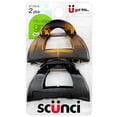 thumbnail image 1 of Scunci No-Slip Grip 5.5 cm Jaw Clips, All Day Hold, 2-Count Per Pack (1-Pack Total), 1 of 4