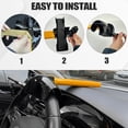 thumbnail image 5 of Steering Wheel Lock, Universal Anti-Theft Car Auto Security Lock with 2 Keys, Sponge Pad, 5 of 5