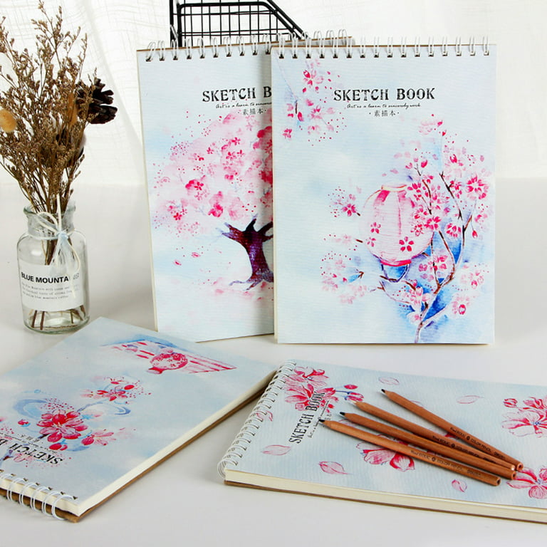 Stylish 4A Sketch Book DIY Painting Book Hand Drawing Book Spiral
