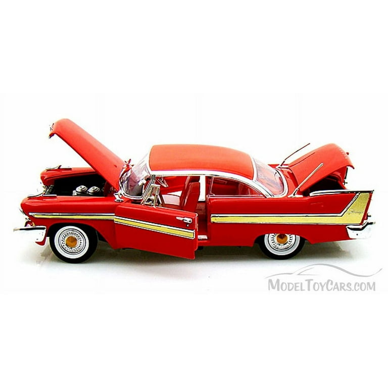 1958 Plymouth Fury, Red - Motormax 73115 - 1/18 scale Diecast