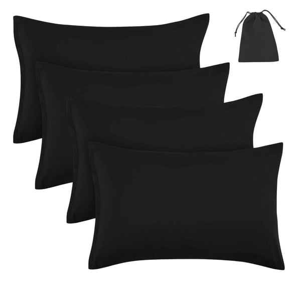 4 fundas para almohada 100% algodón premium king / estándar