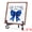 Bow Pattern, variant on Unique Bargains Extra Stable Desk Sign Gift Square Keepsake Plaque Butterfly 3.9in