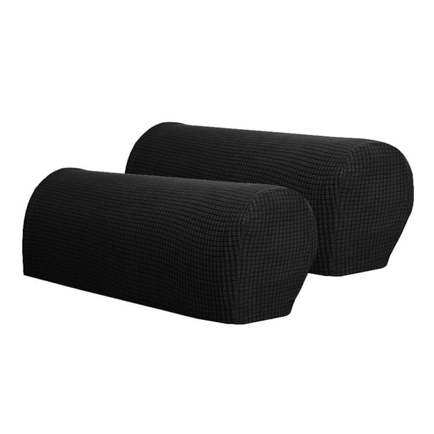 Cubre reposabrazos antideslizante Sunnimix para sofá negro