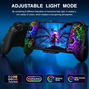 AgbbKmm Switch Controllers,Wireless Switch Pro Controller for Nintendo Switch/OLED Controller, Upgrade Full-Size Ergonomic One Piece Handheld Controller with Programmable, TURBO, Vibration
