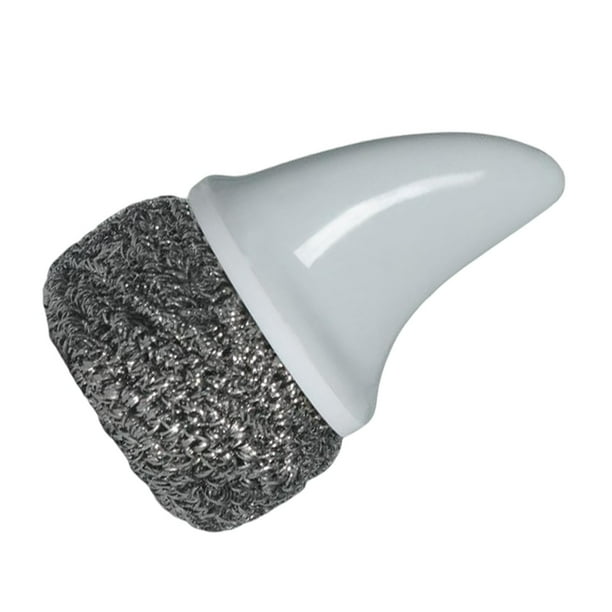 Cepillo para limpiar ollas y platos, ideal para el hogar Gris