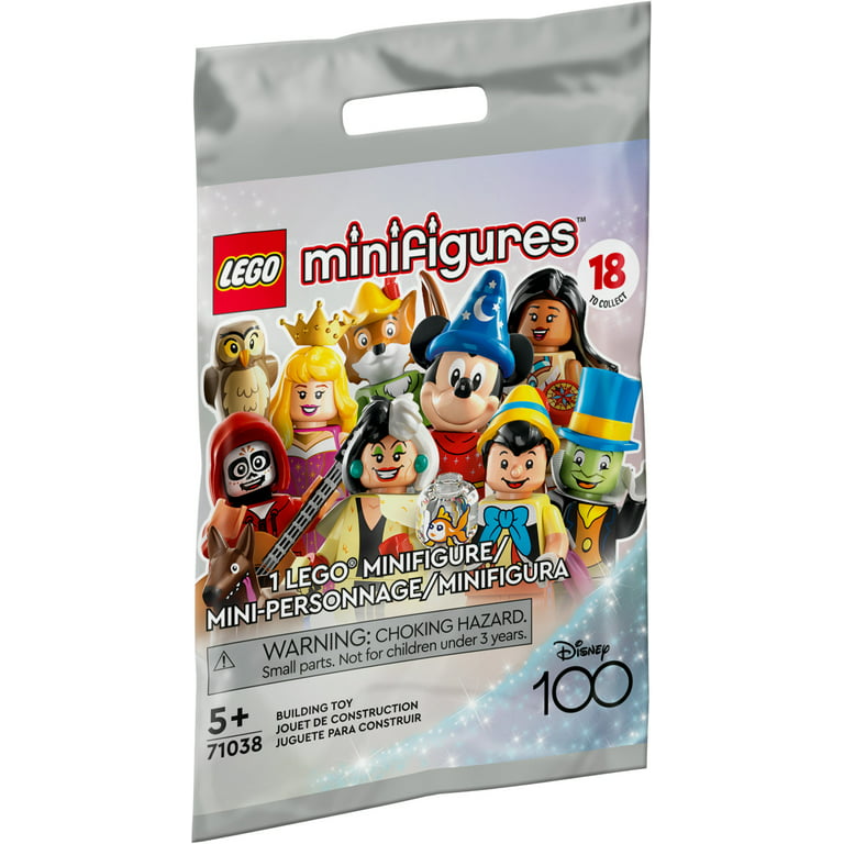 Opdater mel komfort LEGO Minifigures Disney 100 71038, Limited Edition Disney Collectible  Figures - Walmart.com