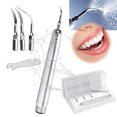 thumbnail image 1 of Dental Ultrasonic Scaler Handpiece & 3 Scaler Tips G1 G2 G3 Tooth Tartar Remover, 1 of 9