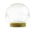 thumbnail image 1 of GUOOL Clear Display Dome with Base Home Decoration Crafts Dustproof Stand Glass Cloche 10cmx10cmx10cm, 1 of 6