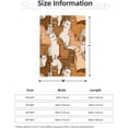 thumbnail image 2 of Cute Alpacas Throw Blankets All Season Ultra Soft Warm Llama Fleece Blanket for Home Bed Sofa Couch Chair Outdoor Travel Camping 50x40 Inch, 2 of 6
