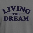 thumbnail image 3 of CafePress - Living The Dream T Shirt - Mens Comfort Colors Shirt, 3 of 5