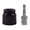 Black, variant on Scissor Jack Power Adapter Set for Electric Wrench, Universal Fit, Metal, 0.35 lbs