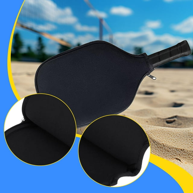 Funda para pala de pickleball, protección para raquetas, accesorio resistente al desgaste, funda para pala de pickleball