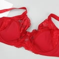 thumbnail image 5 of Jsaierl Women's Lace Bras Wireless Push Up T-shirt Bras Seamless Full Coverage Bralettes Cozy Daily Full Figure Bras, 5 of 8