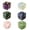 All, variant on Natural Crystal Dice, 16mm 6-Sided D6 with Gold Pips, Polished Hand-Carved Stone Die for Tabletop Board Games, Tarot Divination, Ornament & Home Decor, 1Pc