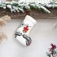 thumbnail image 5 of Cauagu Moose Kissing Under Mistletoe for Christmas Stockings,1-Pack Large Xmas Stocking Holiday and Farmhouse Stocking Fit for Christmas Holiday Party Decoration(17.7*11 Inch), 5 of 7
