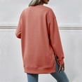 thumbnail image 5 of Babysbule Chandails Sans Capuche pour Femmes Automne et Hiver Mode Col en V Manches Longues, 5 of 5