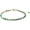 1.Green chalcedony, variant on This 3mm natural gemstone beaded bracelet is delicate and petite, with an adjustable length of 7.1-8.6 inches, making it an ideal birthday or holiday gift.