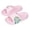 Pink, variant on hzomhy Childrens Thickened Reversible Bathroom Slippers Unisex Soft Nonslip Washable Quick Drying Cozy Breathable Lightweight Cushioned Home