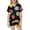 Black, variant on Kids Kids Pajamas Christmas Set Printed Satin Pajama Set Short Sleeve 2 Piece Sleepwear Button-Down Christmas Outfits for Girls Christmas Pjs Kids 8-9 Years