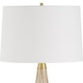 thumbnail image 5 of Uttermost Lyra White & Gold Table Lamp, 5 of 7