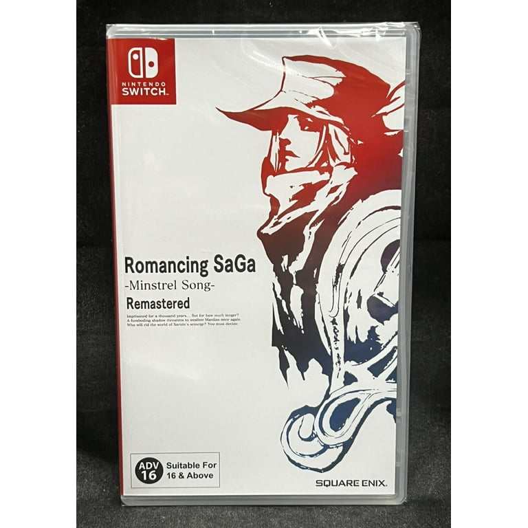 Romancing SaGa Minstrel Song リマスター 新品未開封 Free Shipping! Romancing Saga - Minstrel Song- Remastered