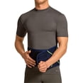 thumbnail image 3 of Faja lumbar cómoda para hombre de Tommie Copper, transpirable, que absorbe el sudor y proporciona soporte de compresión para la espalda y los músculos para el día a día. Azul marino oscuro. Talla L/XL, 3 of 4