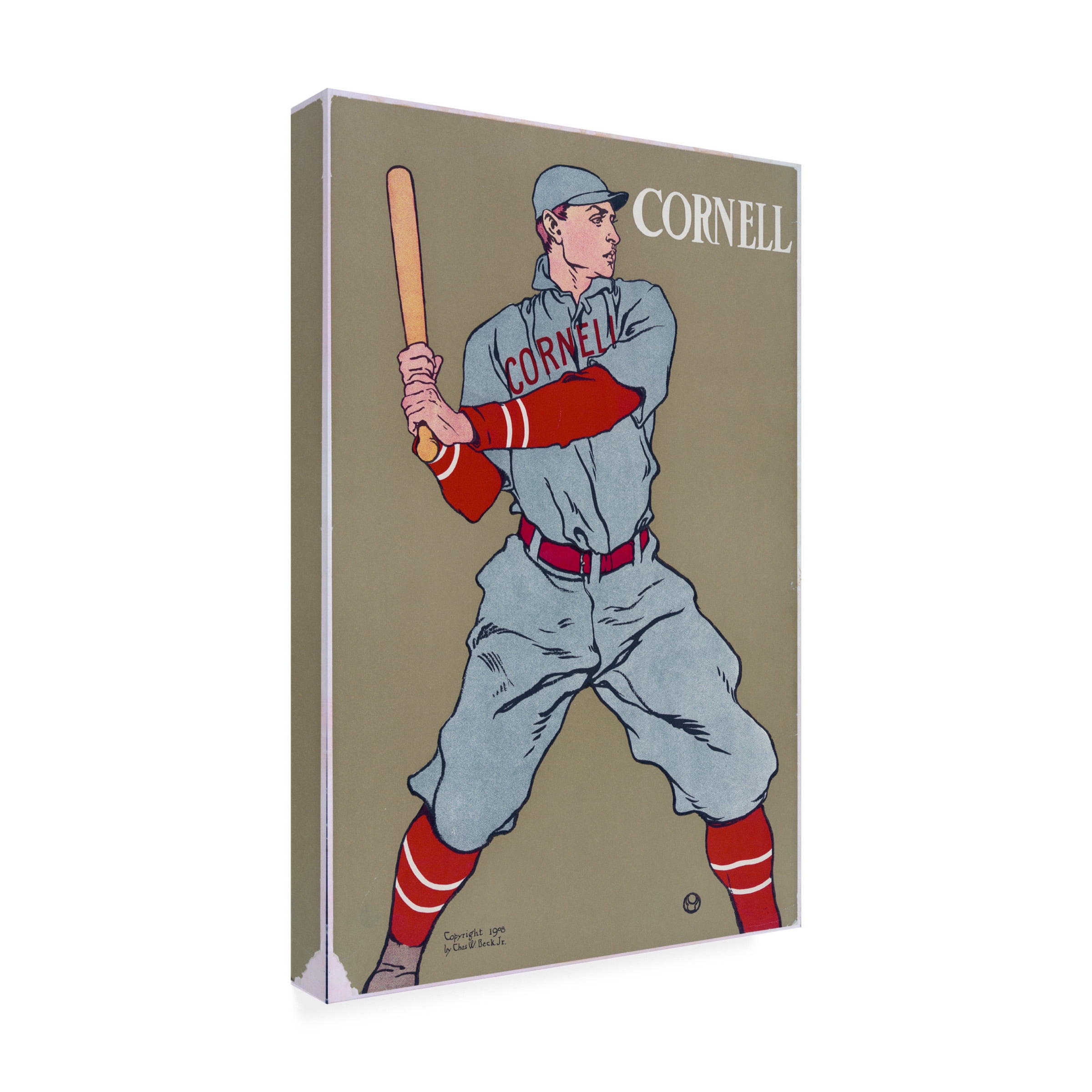 Print Collection 'Cornell Baseball' Canvas Art