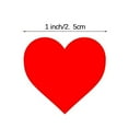 thumbnail image 6 of Blank Stickers Self-adhesive Roll Heart-shaped Stickers 500 Labels/roll, 6 of 6