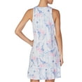 thumbnail image 2 of Lauren Ralph Lauren Paisley Chemise, White Blue, Size Large, 2 of 3