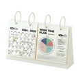 thumbnail image 2 of EGNMCR 2025 Clock Plan Calendar desk calendar, 2 of 9