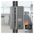 thumbnail image 2 of Smart Lock With Glass Door Biometric Fingerprint Lock For Tuya App Keyless Entry Fingerprint/Password/NFC/Card/Key/App, 2 of 6