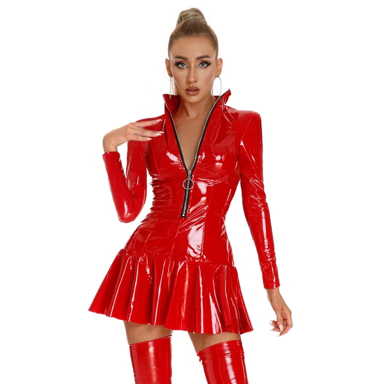 fitted lace wedding dress Diva Latex Dress – Kirsten Vaams Latex Couture