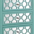 thumbnail image 3 of Nouveau Meuble Sauder 417136 Accents Inspirés Vert Mer Coffre de Rangement, 3 of 5