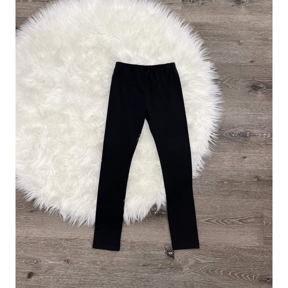 Black Cotton Leggings