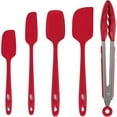thumbnail image 3 of Kaluns 5-Pc Silicone Spatula Set Kitchen Utensils & Spatulas for Nonstick Cookware, 3 of 7