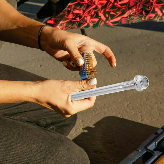 Masteelf  Clutch Handle for Dirt Bike Atv Rear Axle Adjustment Silver